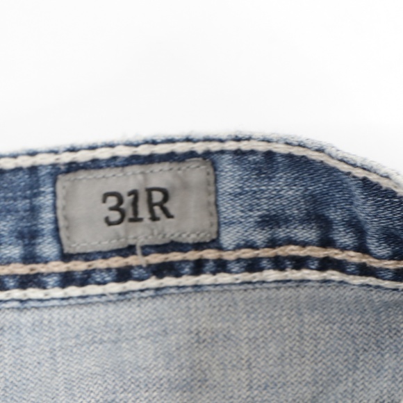 BKE Buckle Tyler Straight Leg Thick Stitch Jeans - Picture 7 of 11